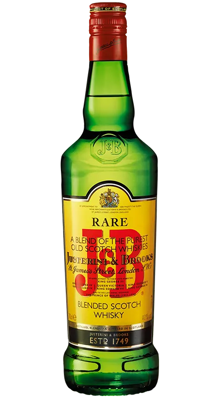J&B Rare Blended Whisky 0.7L